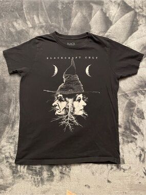 Blackcraft Cult Duality Witch Women's XL Black Graphic Short-Sleeve Tee